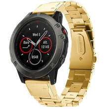 Load image into Gallery viewer, Garmin fenix 7 Strap Steel Hocolike (Gold) - Garmin fenix 7