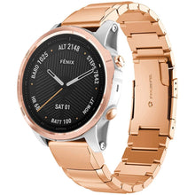 Load image into Gallery viewer, Garmin fenix 7S Strap Steel Hocolike (RoseGold) - Garmin