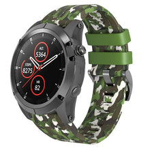 Load image into Gallery viewer, Garmin fenix 7X Sport Strap (Camouflage_Green) - Garmin