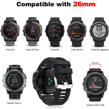 Load image into Gallery viewer, Garmin Fenix 7X Pro Strap - Garmin Fenix 7X Pro / Silicone