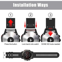Load image into Gallery viewer, Garmin Fenix 7X Pro Strap - Garmin Fenix 7X Pro / Silicone