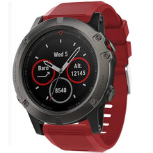 Load image into Gallery viewer, Garmin Fenix 7X Pro Strap - Garmin Fenix 7X Pro / Silicone