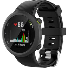 Load image into Gallery viewer, Garmin Forerunner 45 Silicone Strap(Black) - Black / Garmin