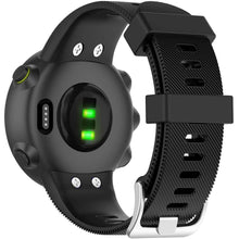 Load image into Gallery viewer, Garmin Forerunner 45 Silicone Strap(Black) - Black / Garmin