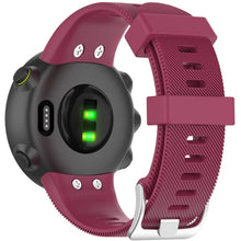 Load image into Gallery viewer, Garmin Forerunner 45 Silicone Strap(Maroon) - Maroon