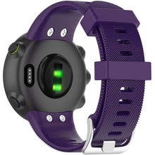 Load image into Gallery viewer, Garmin Forerunner 45 Silicone Strap(Purple) - Purple