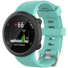 Load image into Gallery viewer, Garmin Forerunner 45 Silicone Strap(Turquoise) - Turquoise