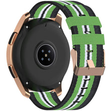 Load image into Gallery viewer, Garmin Venu Strap Quick Release Nylon (Black/Lime)