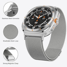 Load image into Gallery viewer, Samsung Galaxy Watch Ultra Milanese Loop Strap (Silver)