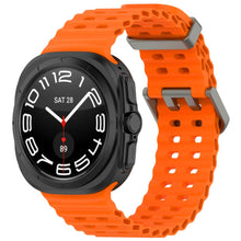Load image into Gallery viewer, Samsung Galaxy Watch Ultra Silicone Strap (Orange)