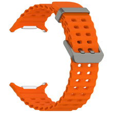 Load image into Gallery viewer, Samsung Galaxy Watch Ultra Silicone Strap (Orange)