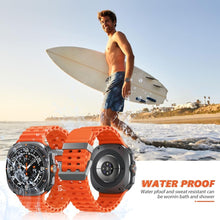 Load image into Gallery viewer, Samsung Galaxy Watch Ultra Silicone Strap (Orange)
