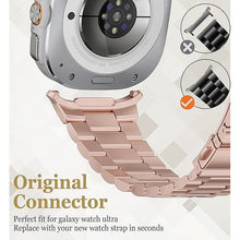 Load image into Gallery viewer, Samsung Galaxy Watch Ultra Stainless Steel Strap (RoseGold)