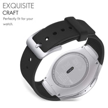 Load image into Gallery viewer, Samsung Gear S2 Strap Sport Silicone (Black) - Black