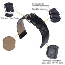 Load image into Gallery viewer, Samsung Gear S2 Classic Strap PU Leather (Black) - Black