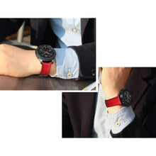 Load image into Gallery viewer, Samsung Gear S2 Classic Strap PU Leather (Red) - Red