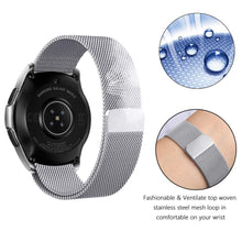 Load image into Gallery viewer, Samsung Galaxy Watch 4 Strap Milanese Loop (Silver)