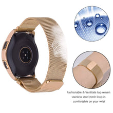 Load image into Gallery viewer, Samsung Galaxy Watch 4 Classic Strap Milanese Loop (Gold)