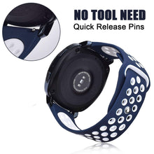 Load image into Gallery viewer, Samsung Gear S2 Classic Strap Sport Silicone (Navy/White)