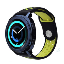 Load image into Gallery viewer, Samsung Galaxy Watch 4 Classic Sport Strap (Black/Volt)