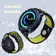 Load image into Gallery viewer, Samsung Galaxy Watch 4 Classic Sport Strap (Black/Volt)
