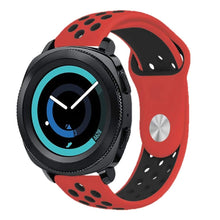 Load image into Gallery viewer, Samsung Galaxy Watch 4 Classic Sport Strap (Red/Black)