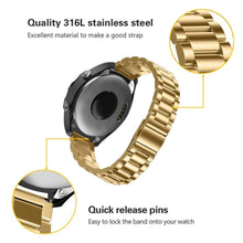 Load image into Gallery viewer, Samsung Galaxy Watch 4 Strap Steel Hocolike (Gold)