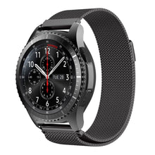 Load image into Gallery viewer, Samsung Gear S3 Strap Milanese Loop (Black) - Black