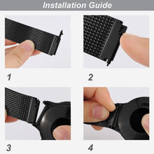 Load image into Gallery viewer, Samsung Gear S3 Strap Milanese Loop (Black) - Black