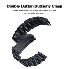 Load image into Gallery viewer, Samsung Gear S3 Strap Steel Hocolike (Black) - Black