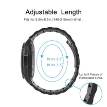 Load image into Gallery viewer, Samsung Gear S3 Strap Steel Hocolike (Black) - Black
