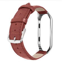 Load image into Gallery viewer, Xiaomi Mi Band 5 Strap PU Leather (Brown) - Brown / Xiaomi