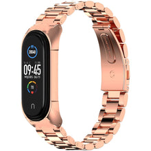 Load image into Gallery viewer, Xiaomi Mi Band 5 Strap Steel Hocolike (RoseGold) - RoseGold