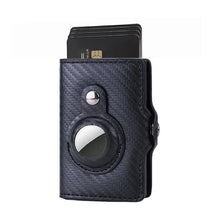 Load image into Gallery viewer, Apple Air Tag Wallet - Carbon Black