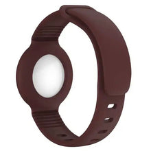 Load image into Gallery viewer, Apple Air Tag Wrist Strap - Maroon