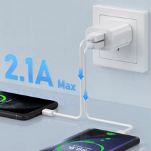 Load image into Gallery viewer, Dual USB Power Adapter Wall Plug (NZ / AUS)