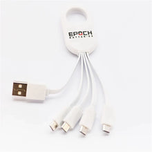 Load image into Gallery viewer, Epoch Batteries - 1 USB-A to 4 Micro USB Charging Adapter
