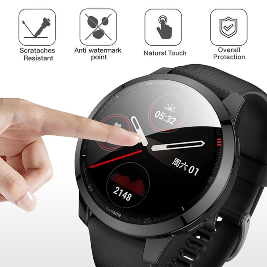 Garmin Vivoactive Protective Case (Black) - Main Image