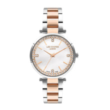 Load image into Gallery viewer, Lee Cooper Silver & Rose Gold Analog Stainless Steel Watch