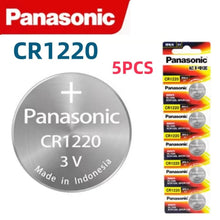 Load image into Gallery viewer, Panasonic CR1220 Watch Batteries (5 Pack)