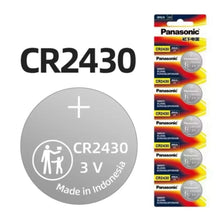 Load image into Gallery viewer, Panasonic CR2430 Watch Batteries (5 Pack)