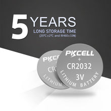 Load image into Gallery viewer, PKCell CR2032 Watch Batteries (5 Pack)