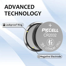 Load image into Gallery viewer, PKCell CR2032 Watch Batteries (5 Pack)