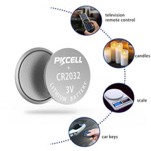 Load image into Gallery viewer, PKCell CR2032 Watch Batteries (5 Pack)