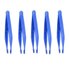 Load image into Gallery viewer, Plastic Tweezers (4.3”) - Pack of 5