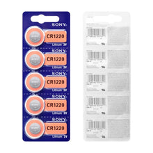 Load image into Gallery viewer, Sony CR1220 Watch Batteries (5 Pack)