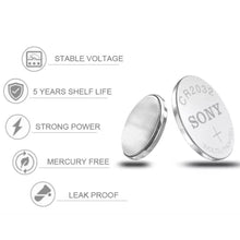 Load image into Gallery viewer, Sony CR2032 Watch Batteries (5 Pack)