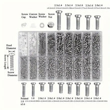 Load image into Gallery viewer, Watch Sunglasses & Electronics Screw Set x 1,000 - Watch