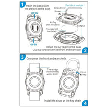 Load image into Gallery viewer, Waterproof Apple Air Tag Holder