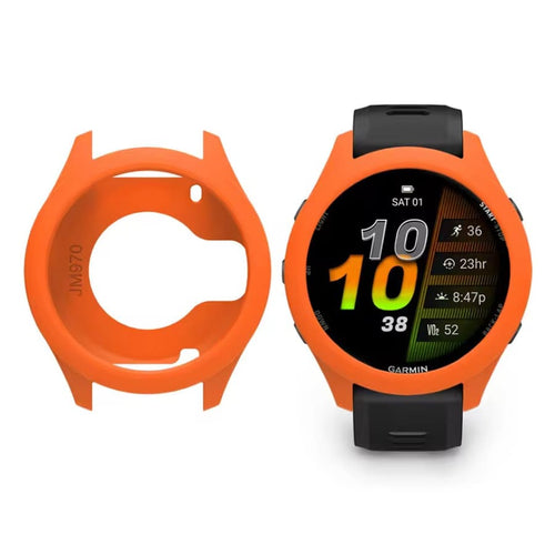 Garmin Forerunner 970 - Protective Case (Orange) - Watch
